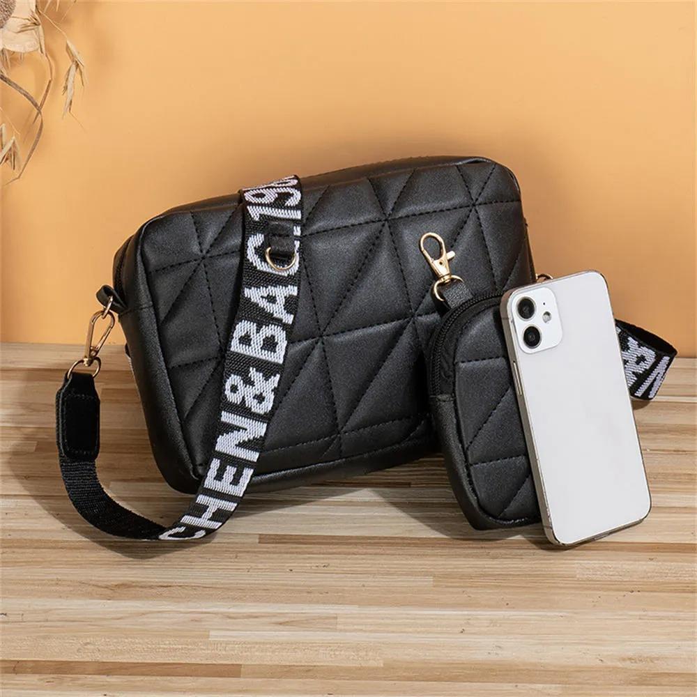Stylish Girl's Crossbody Bag- 2Pcs