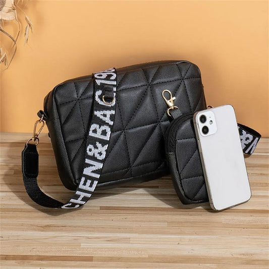Stylish Girl's Crossbody Bag- 2Pcs