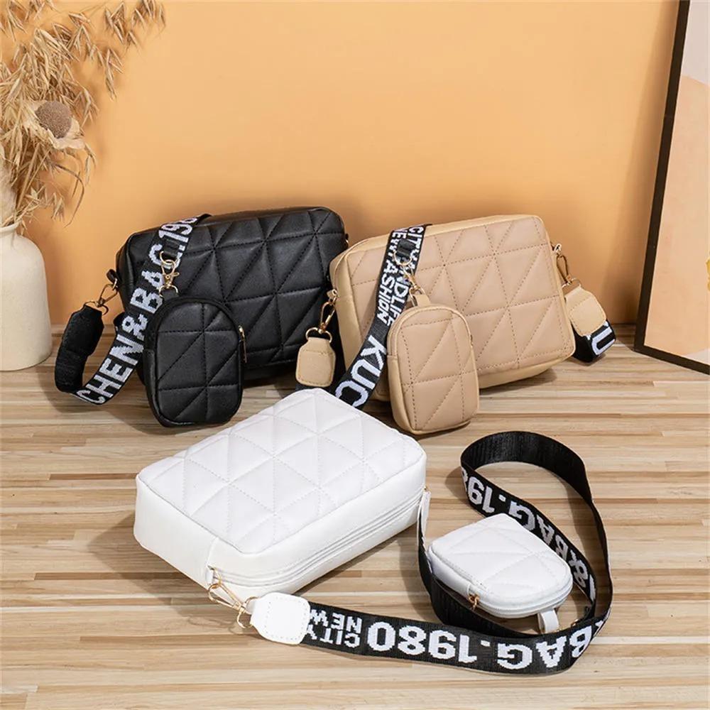 Stylish Girl's Crossbody Bag- 2Pcs