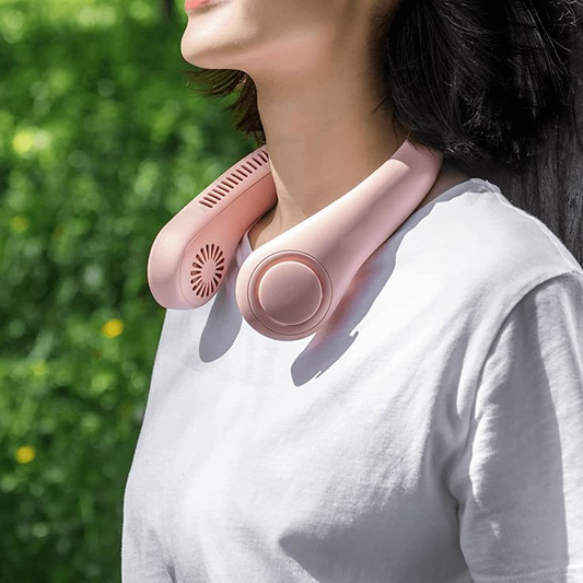 Portable Hanging Neck Fan | High Wind 3 Speed Adjustable USB Charging | Beat the Heat